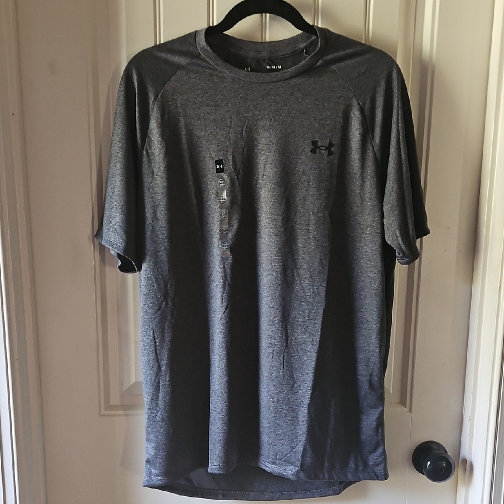 Under Armour Men's Charcoal Short Sleeve Tee